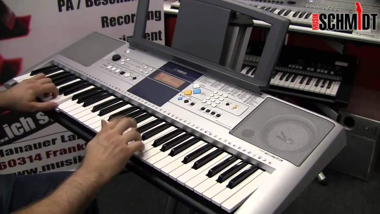 СИНТЕЗАТОР YAMAHA PSR-E323