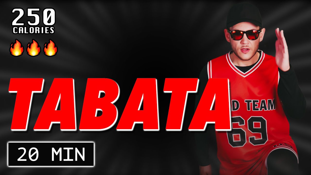20 Minute Tabata Workout | Lower Body Workout | No Equipment
