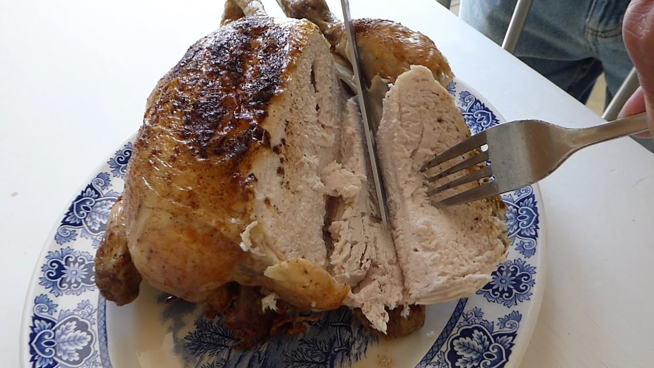 Cooking a whole chicken in the Halogen oven