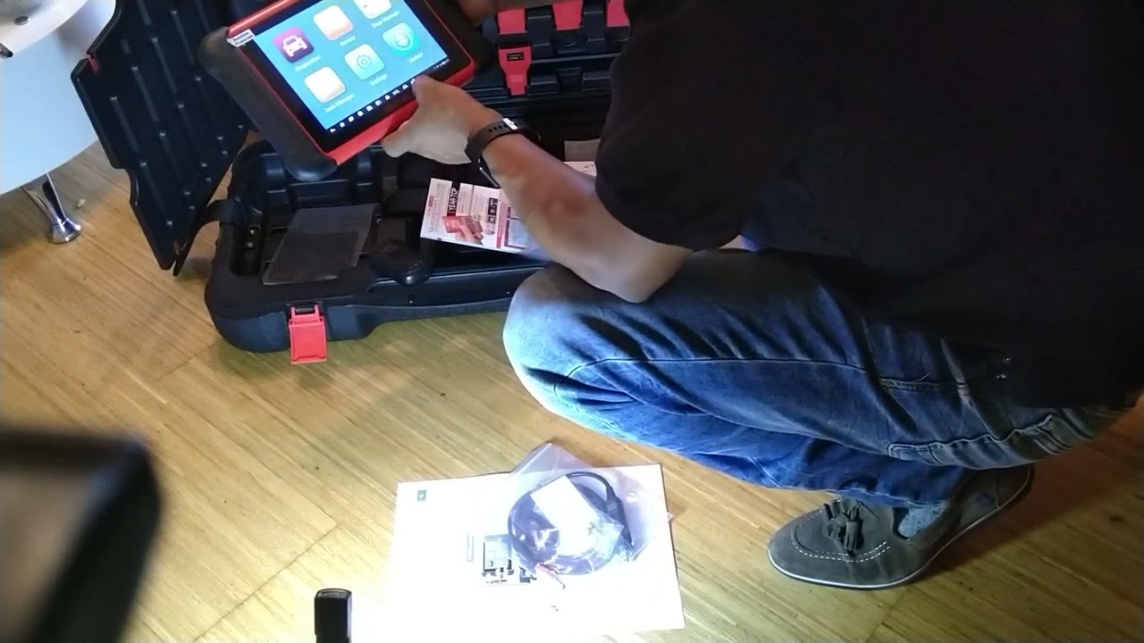 I ricived Autel MaxiSys MK906BT Smart and powerful Diagnostic Tool