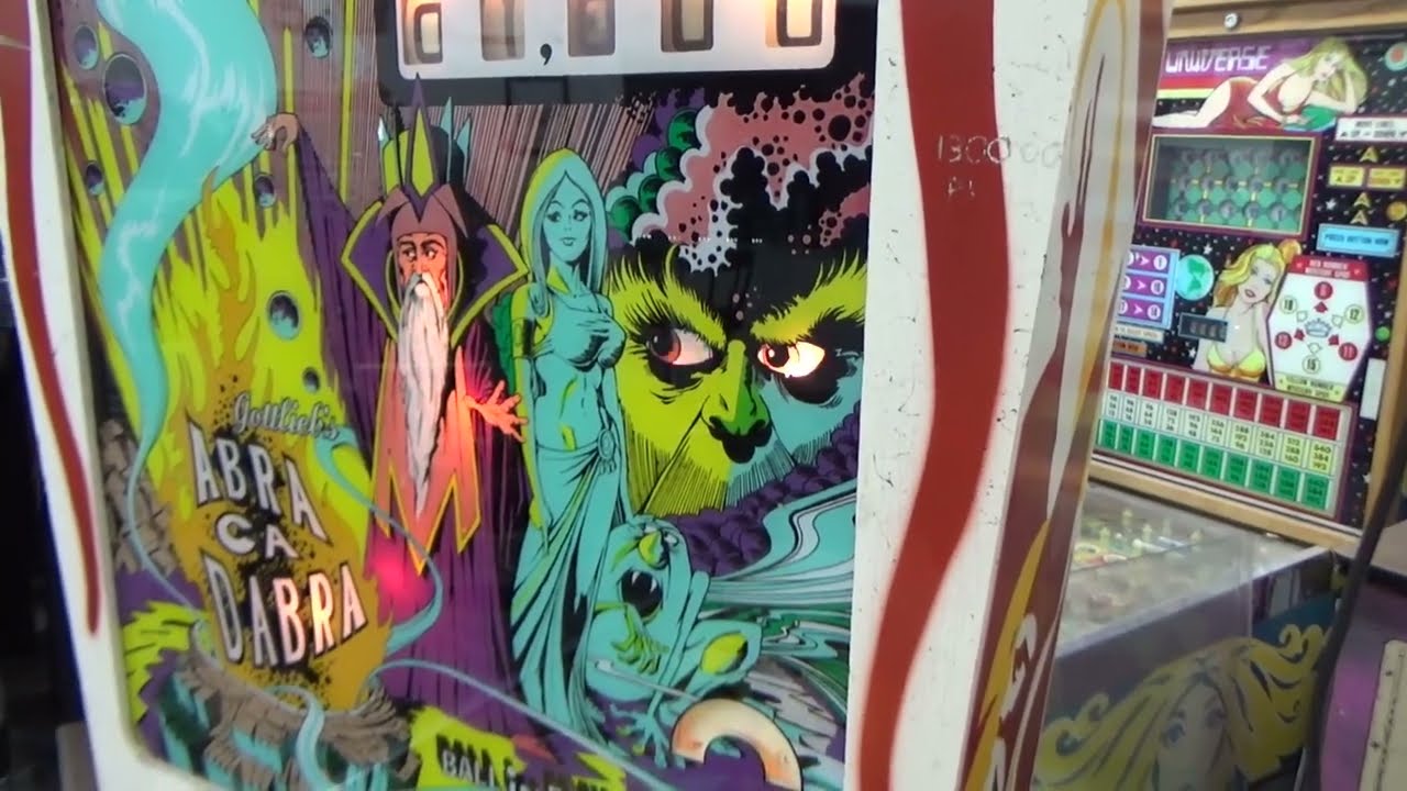 More Hacks BEHIND This Gottlieb Abra Ca Dabra Pinball Machine....