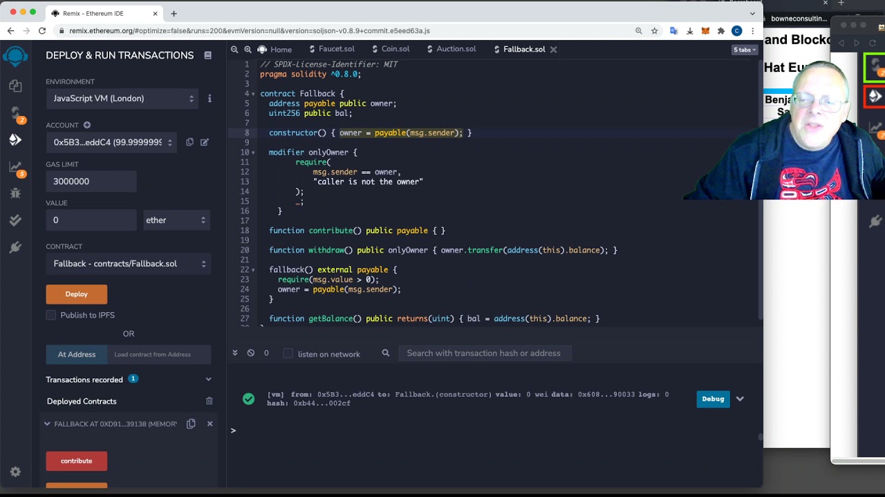 C 355 Exploiting a Fallback Function