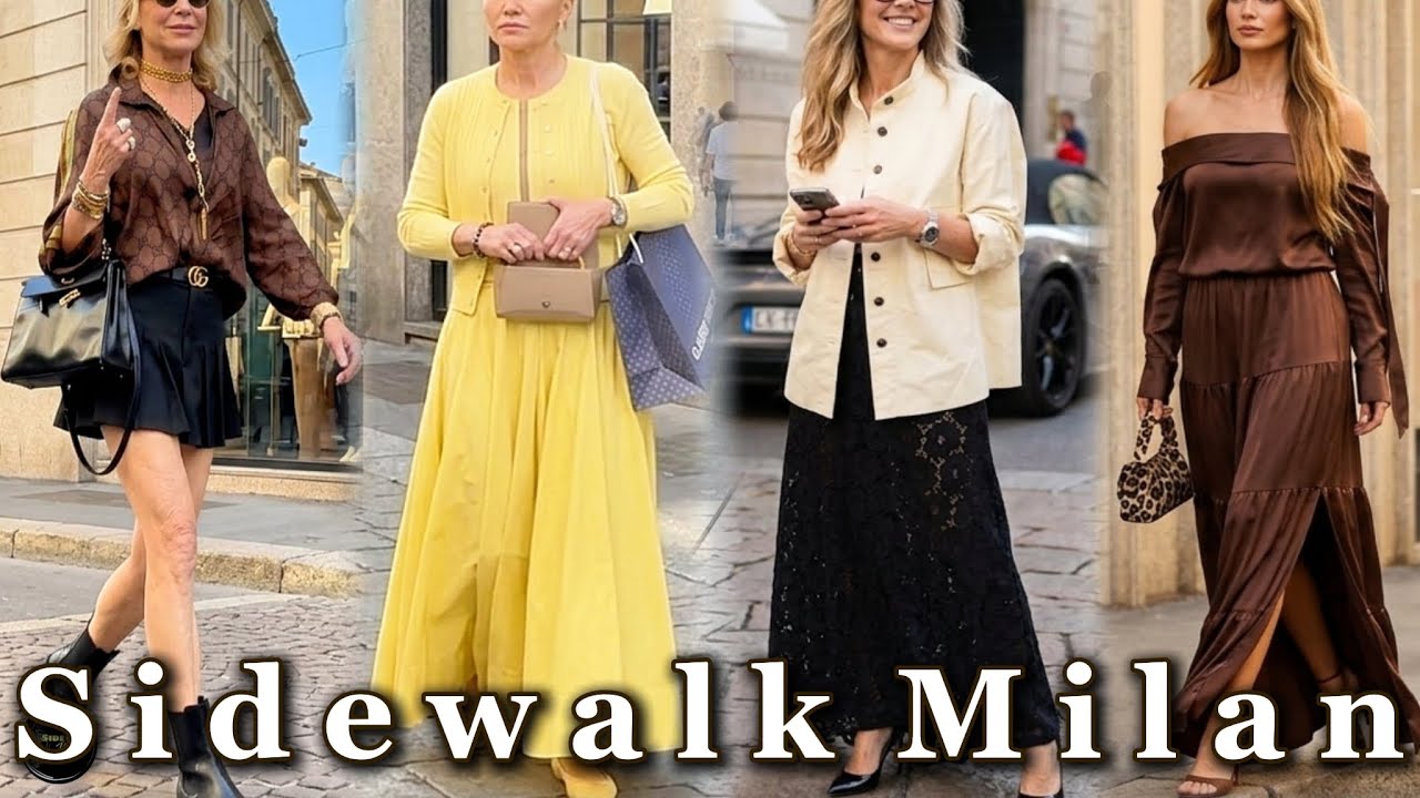 How to Dress Like a Milanese Woman | Spring 2026 Street Fashion | Sidewalk Milan 