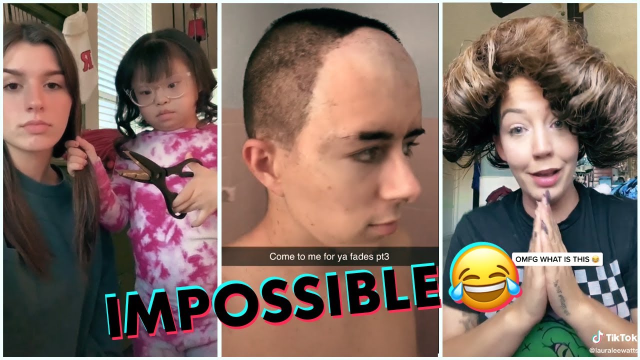 Most Funny Hair Fails Try Not To Laugh 🤣 #2 Tiktok Compilation 2021
