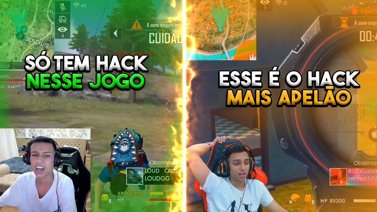 LOUD BAK, NOBRU E WEEDZAO MORRENDO VARIAS VEZES PRA HACK (Melhores Clips)