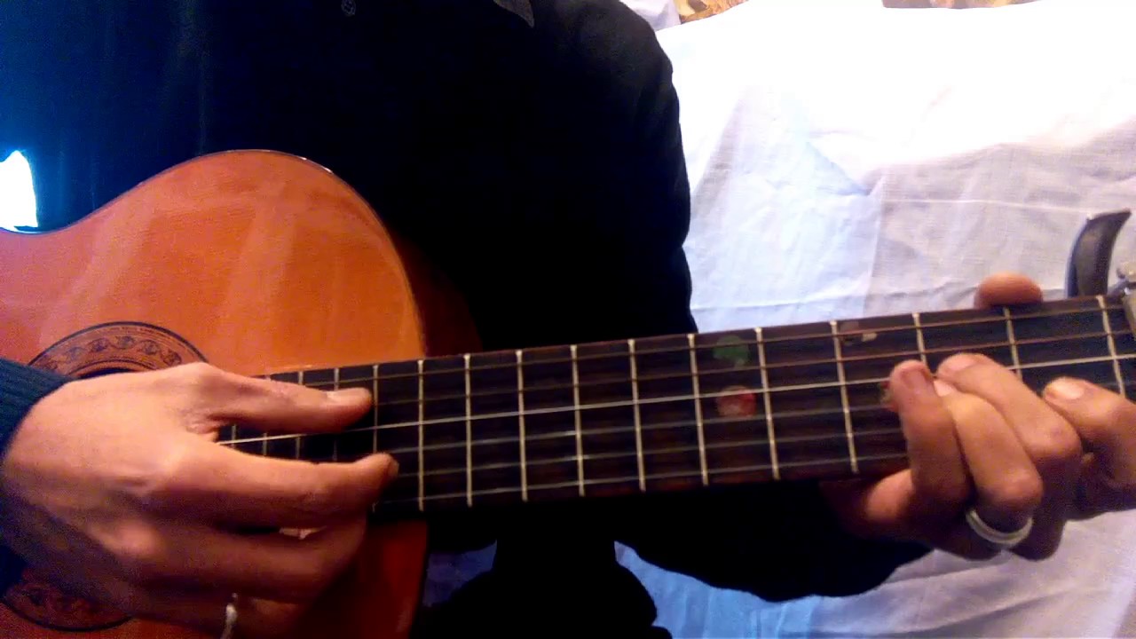 Raoui:souad massi guitare leçons (cover)