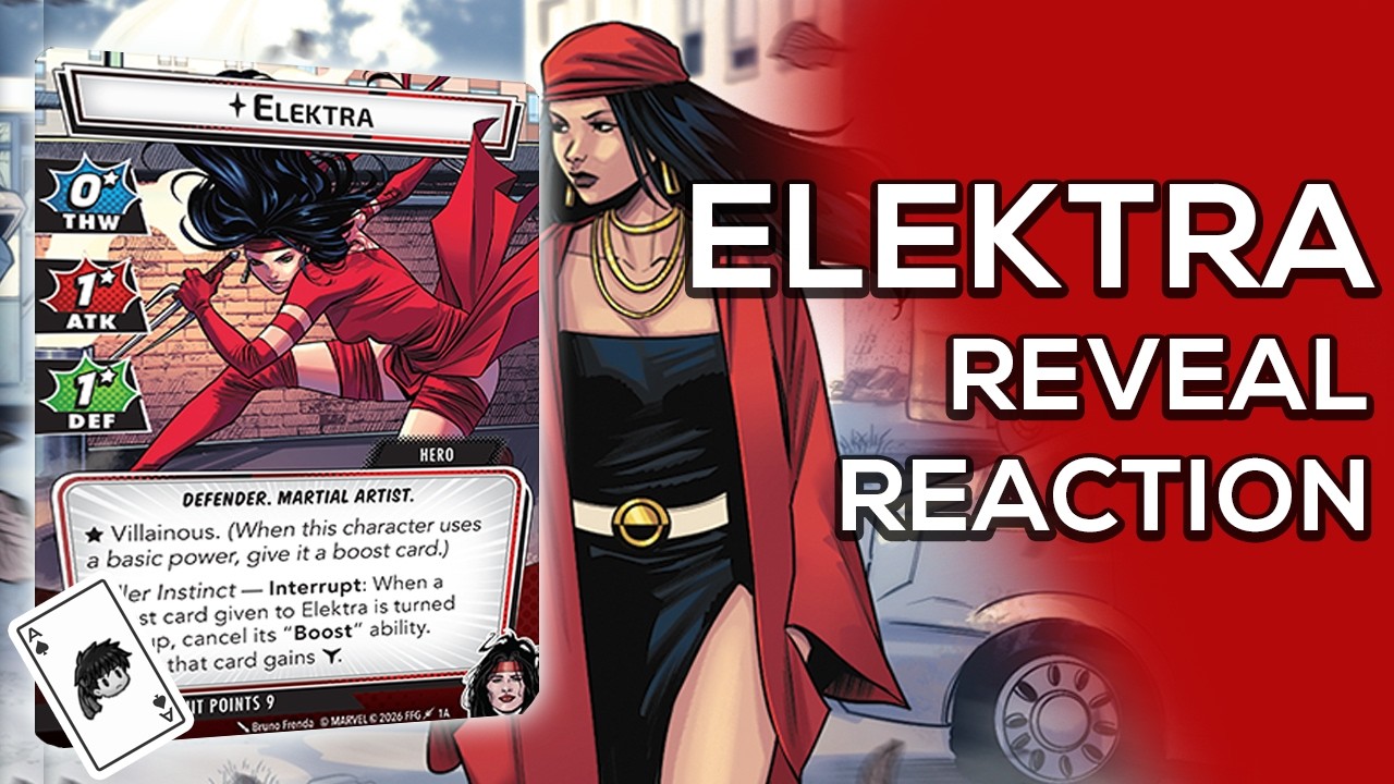 THE HAND'S PROT&Eacute;G&Eacute; | Elektra Reveal Reaction & Analysis - Marvel Champions