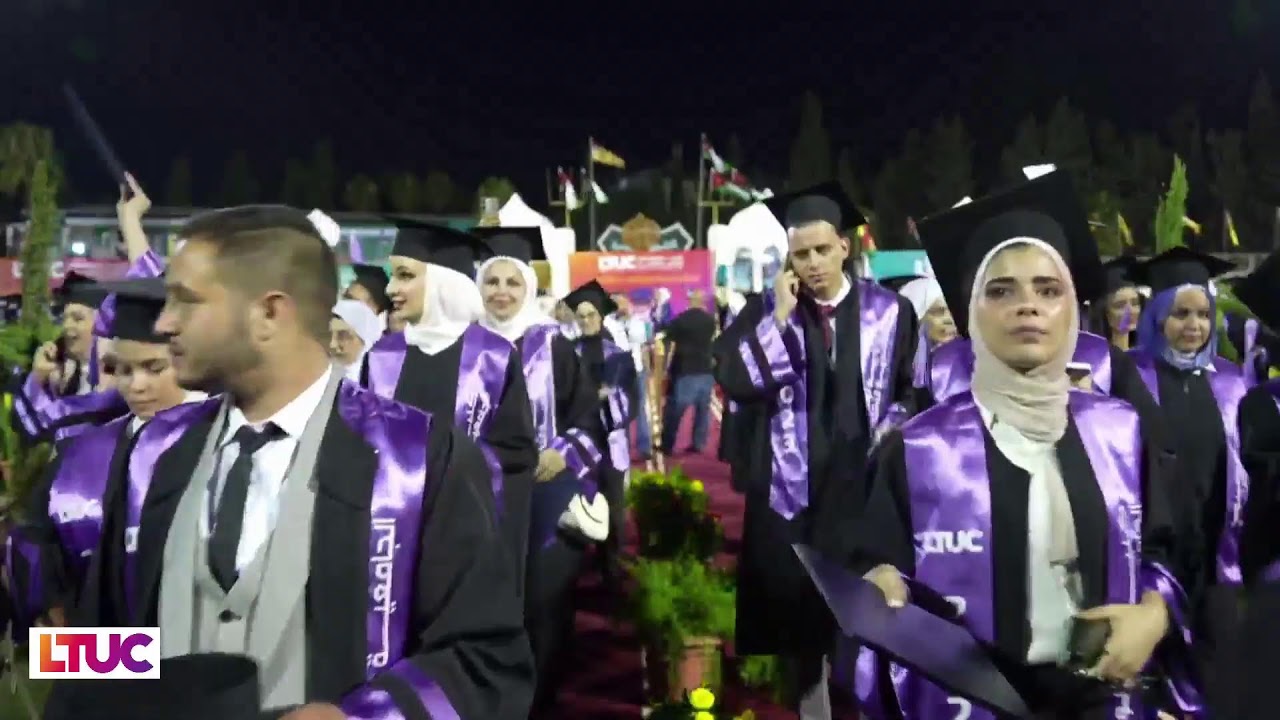 البث المباشر لحفل تخرّج الفوج الواحد وأربعين من طلبة كلية لومينوس الجامعية التقنية