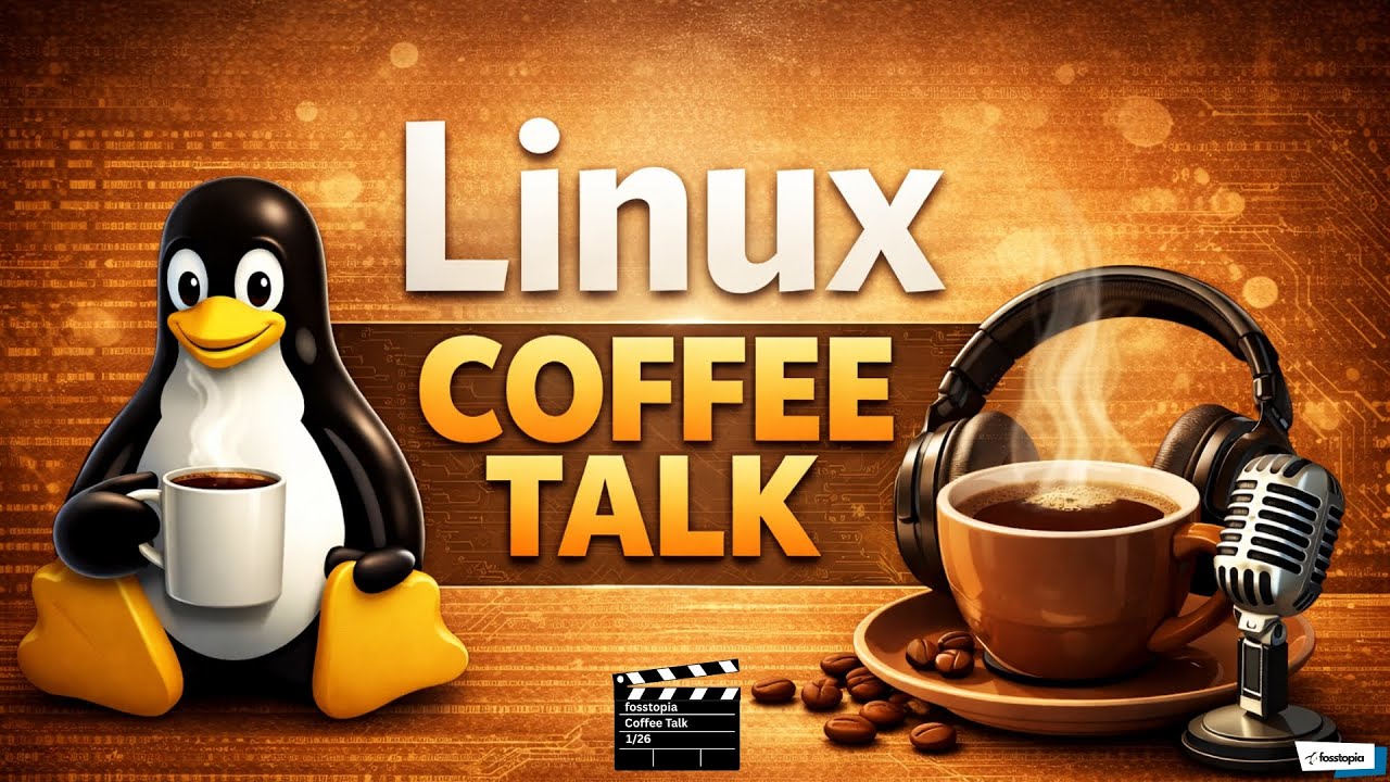 Linux Coffee Talk 01/26 - Über Linux reden, ohne Stress