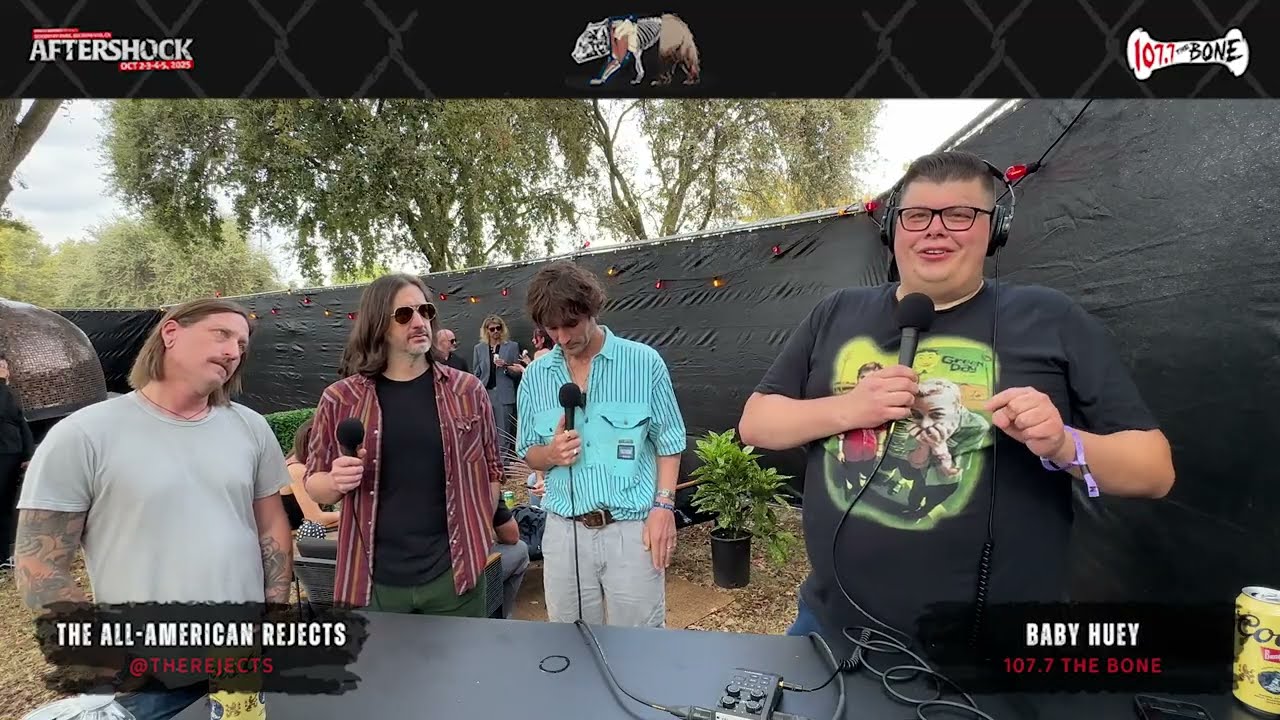 All-American Rejects on Going Viral, New Music & the Future of Rock | Aftershock 2025