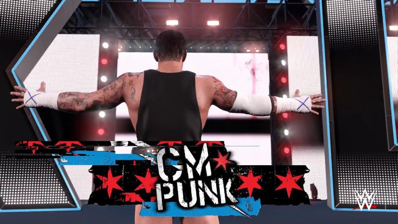WWE 2K25 Brock Vs CM Punk