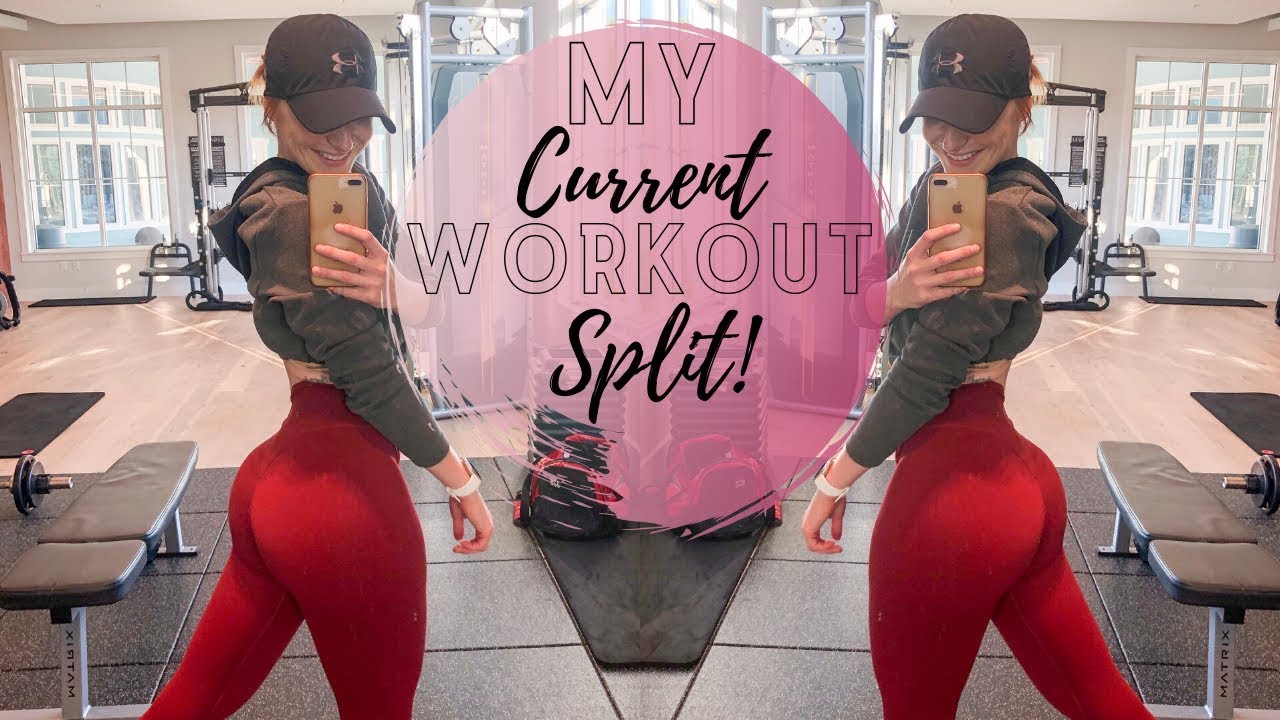 MY CURRENT WORKOUT SPLIT!