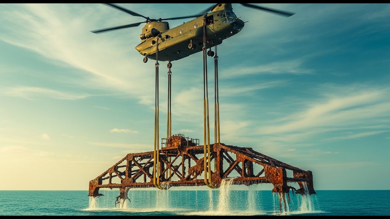 LEGENDARY Restoration — Rusted Tower Crane 65 Years Abandoned City to Titan