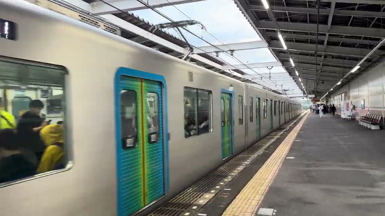 西武池袋線48154Fの準急池袋行き&20104F快速飯能行きの秋津発車と40152F急行池袋行きの秋津通過