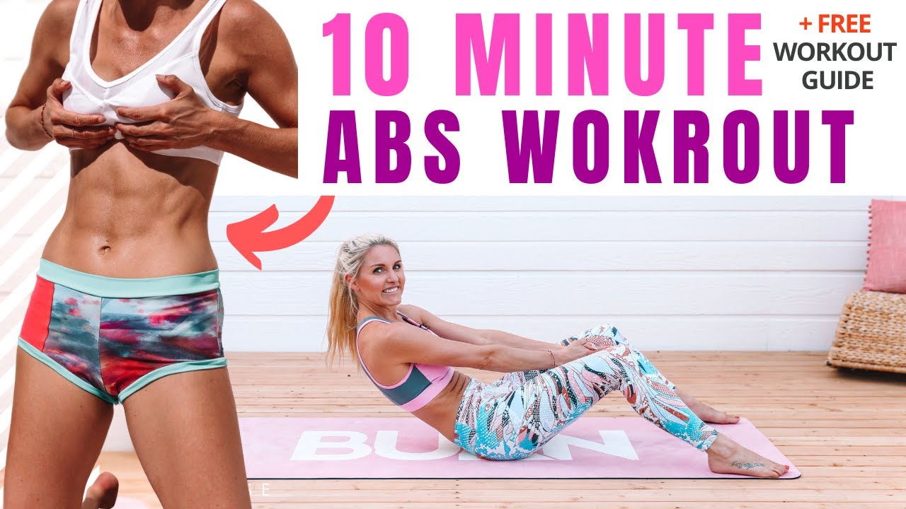 BEGINNER AB WORKOUT (no equipment)  LOSE BELLY FAT