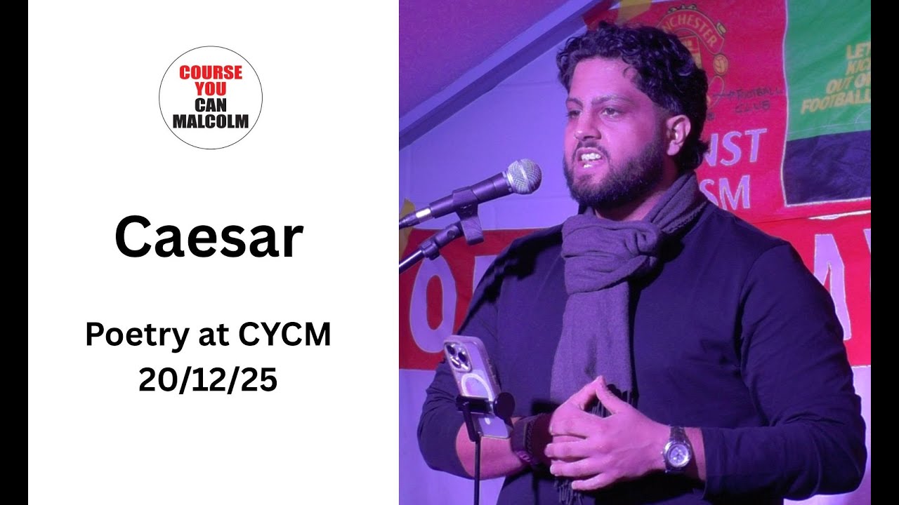 Caesar - Poetry at CYCM 20/12/25
