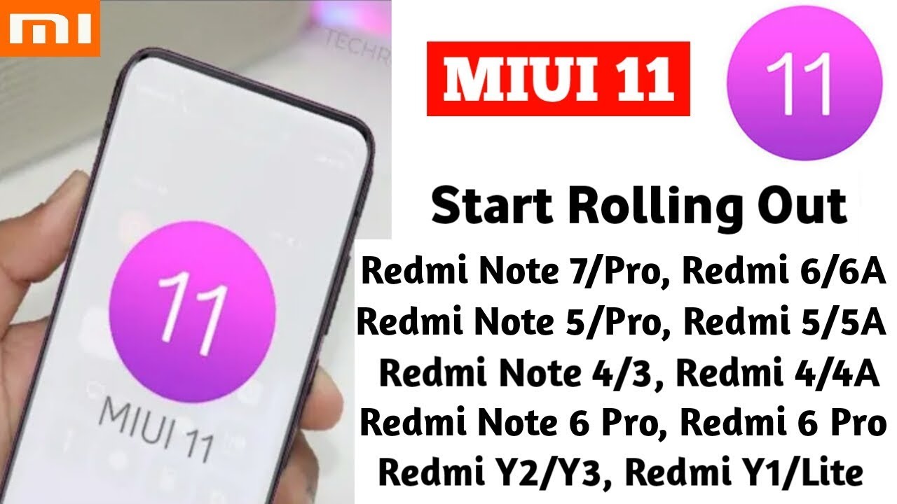 MIUI 11 Start Rolling Out For All Xiaomi Devices | Miui 11 Beta Testing Start | Miui 11 Release Date