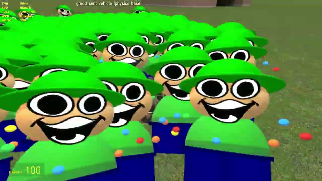 having fun in gmod with sugar rush bandu