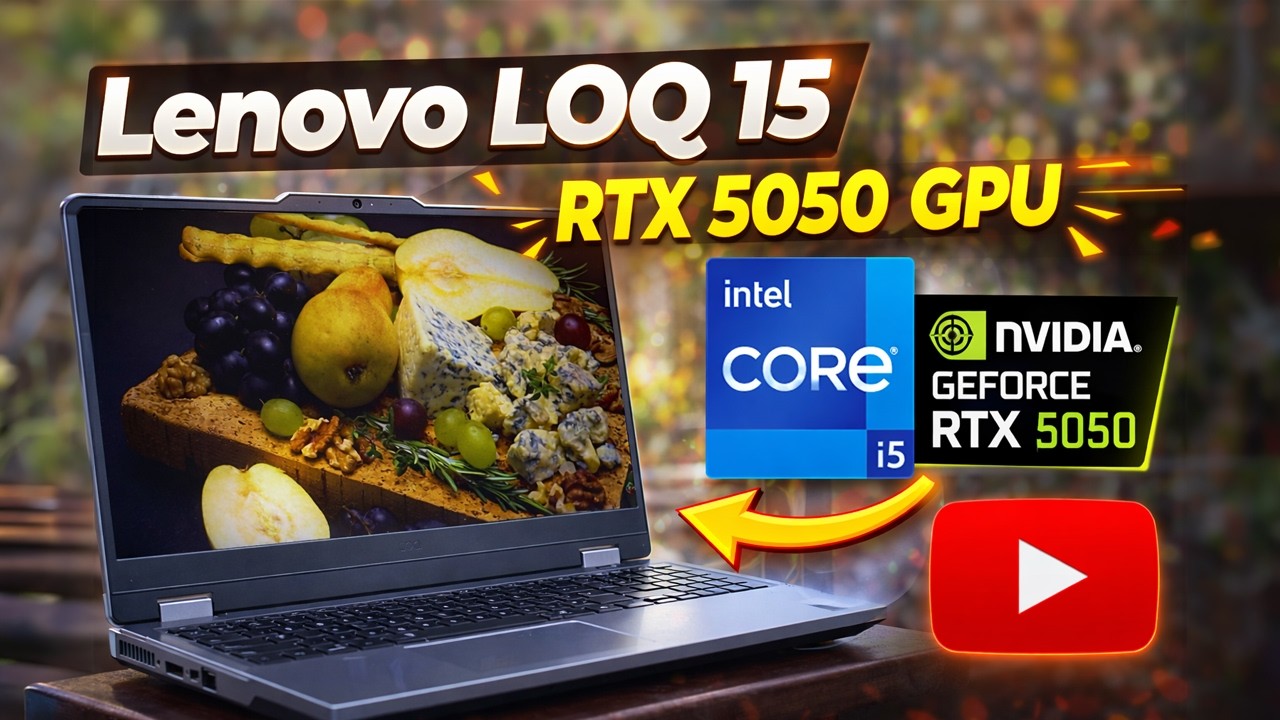 Lenovo LOQ 15 Gaming Laptop with i5-13450HX & RTX 5050 | Now Available at Computer Durbar