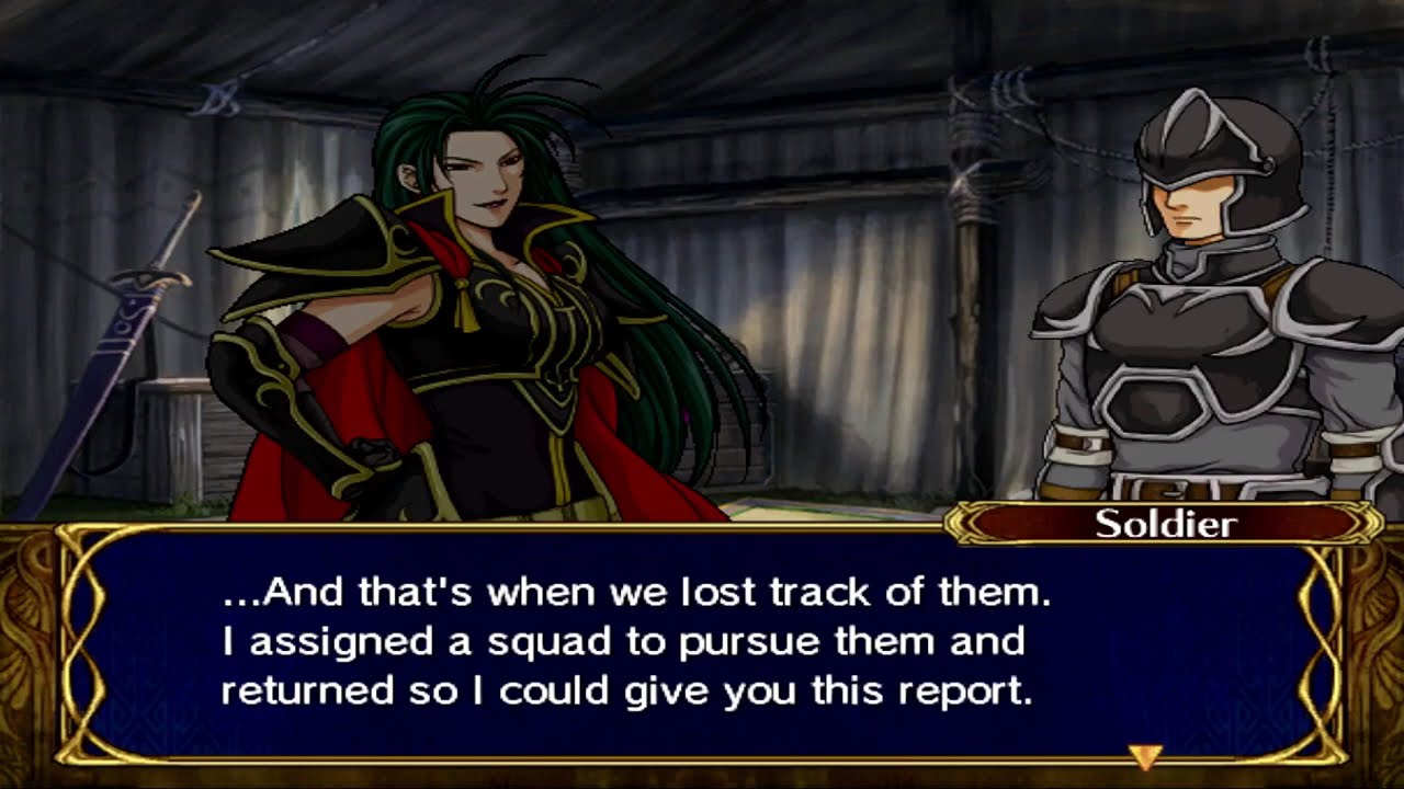 FE Path of Radiance: Company forest retreat.