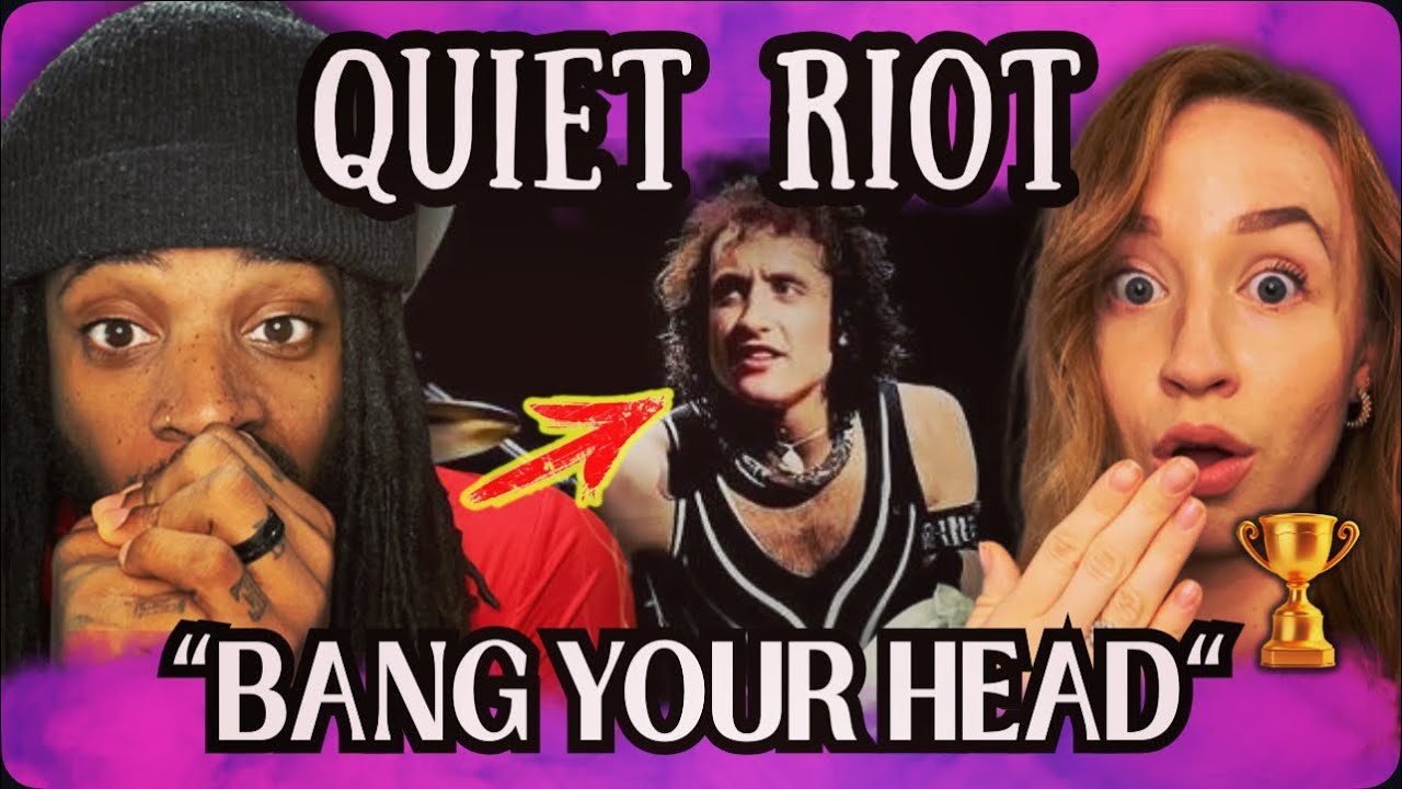 WILD REACTION to Quiet Riot's INSANE 'Bang Your Head' Song!