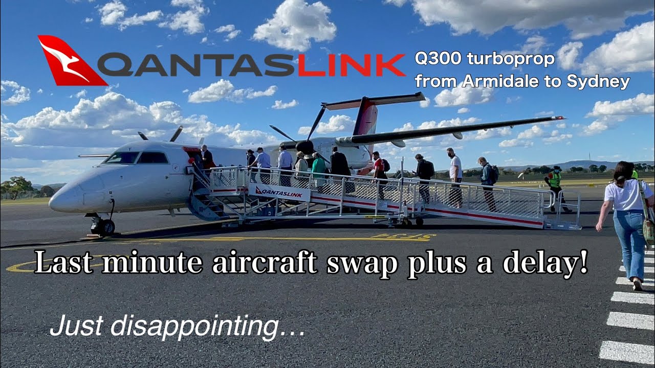 Trip Report | QantasLink (Economy) | Dash-8 Q300 | Armidale (ARM) to Sydney (SYD)