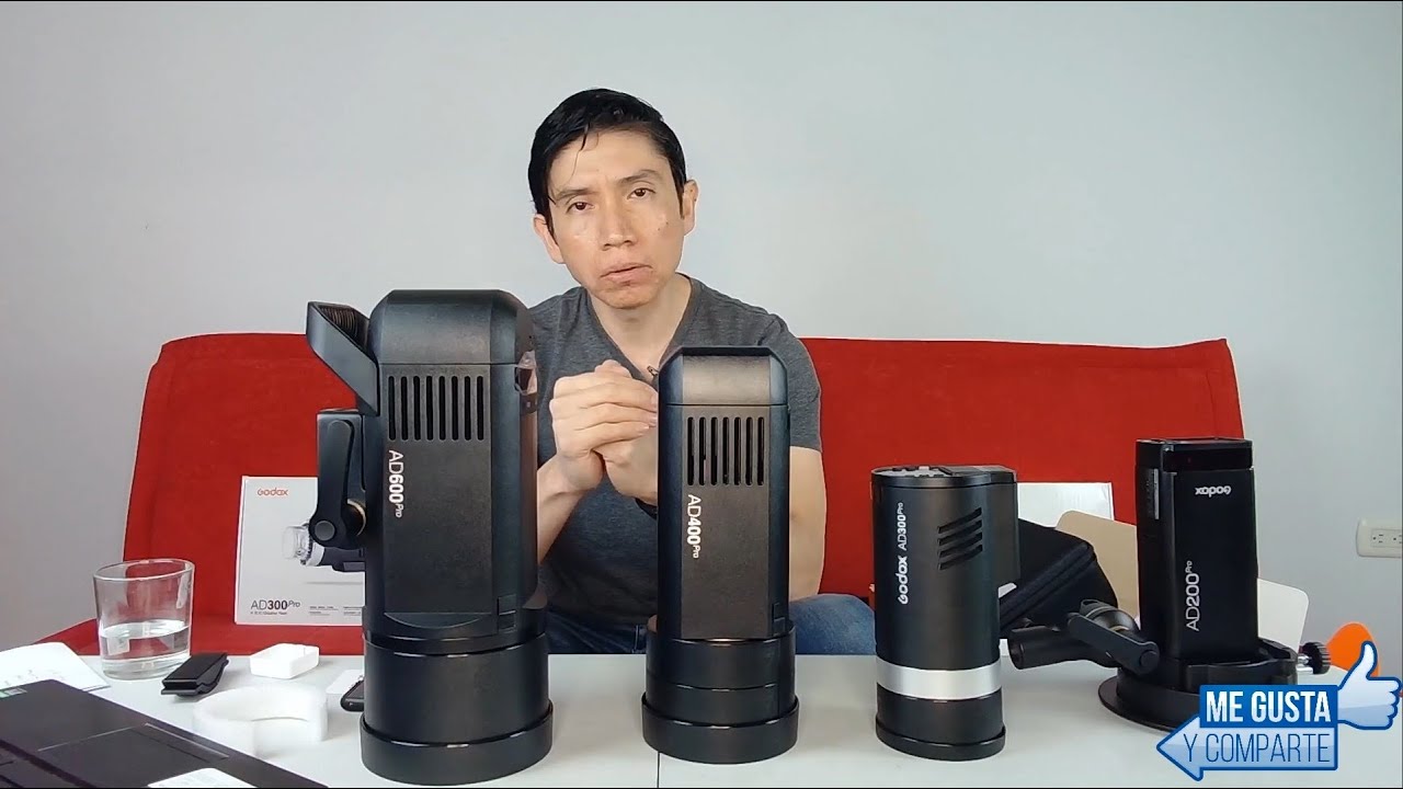 Unboxing y revisión del flash GODOX AD300 Pro