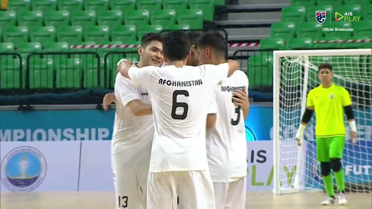 HIGHLIGHT : CZECH REPUBLIC 4-4 AFGHANISTAN   / CONTINENTAL FUTSAL CHAMPIONSHIP THAILAND 2023