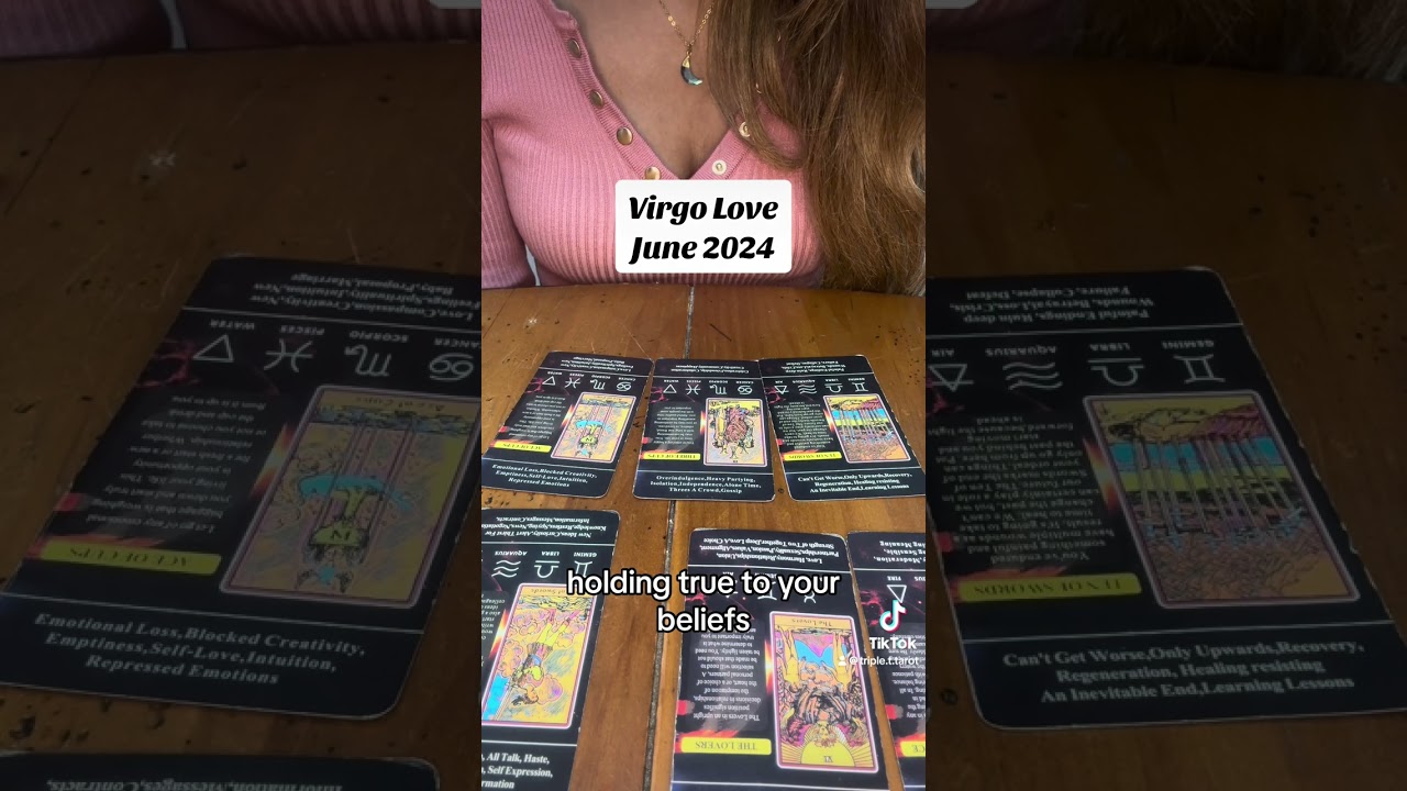 #Virgo Love Energy reading for June 2024.