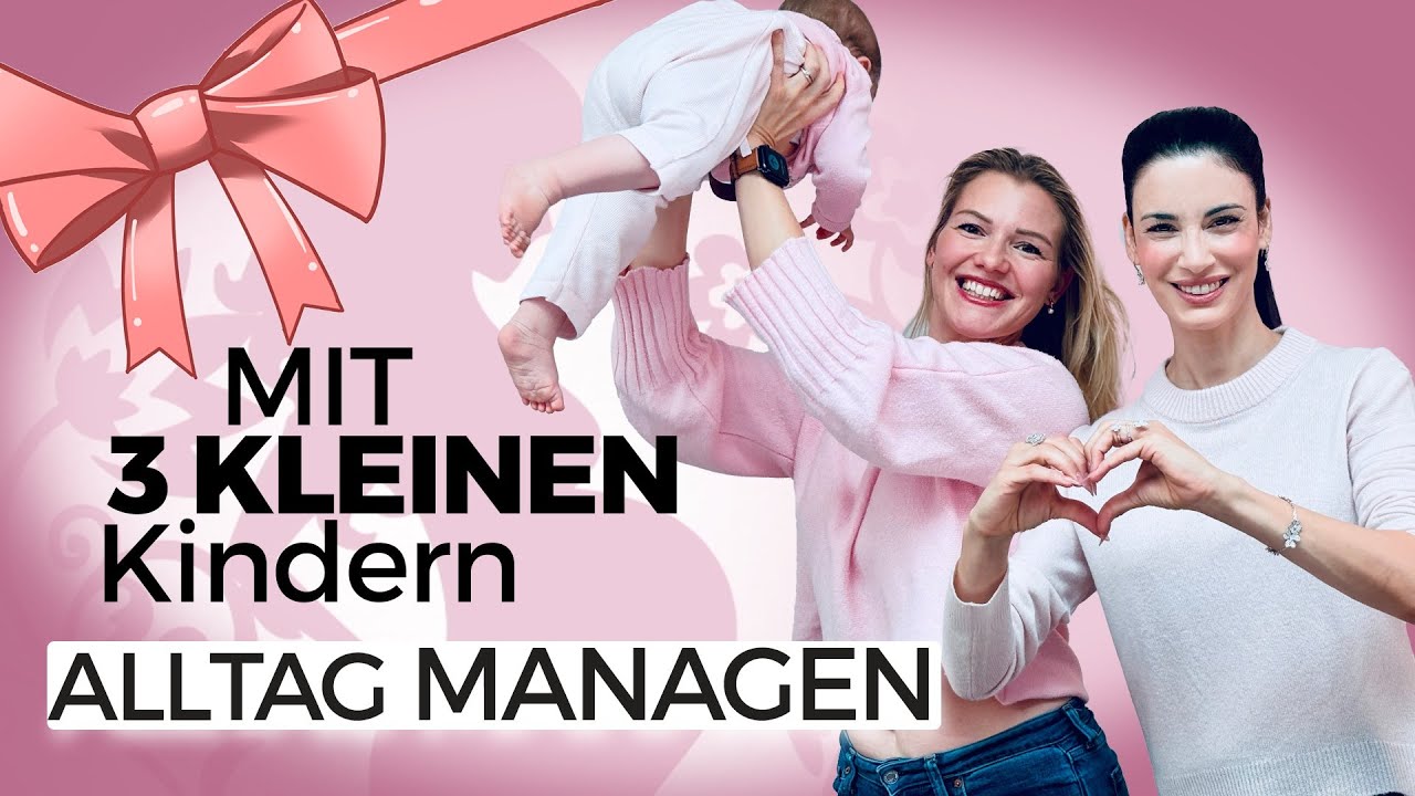 Wie stressig ist der Mama Alltag mit 3 kleinen Kindern? Mama aus der Community sagt, wie es geht!