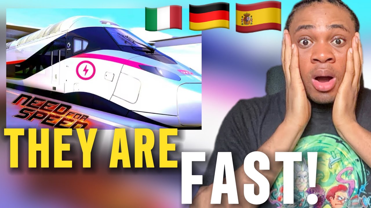 First time Reaction to TOP 10 Fastest High speed Trains in Europe!