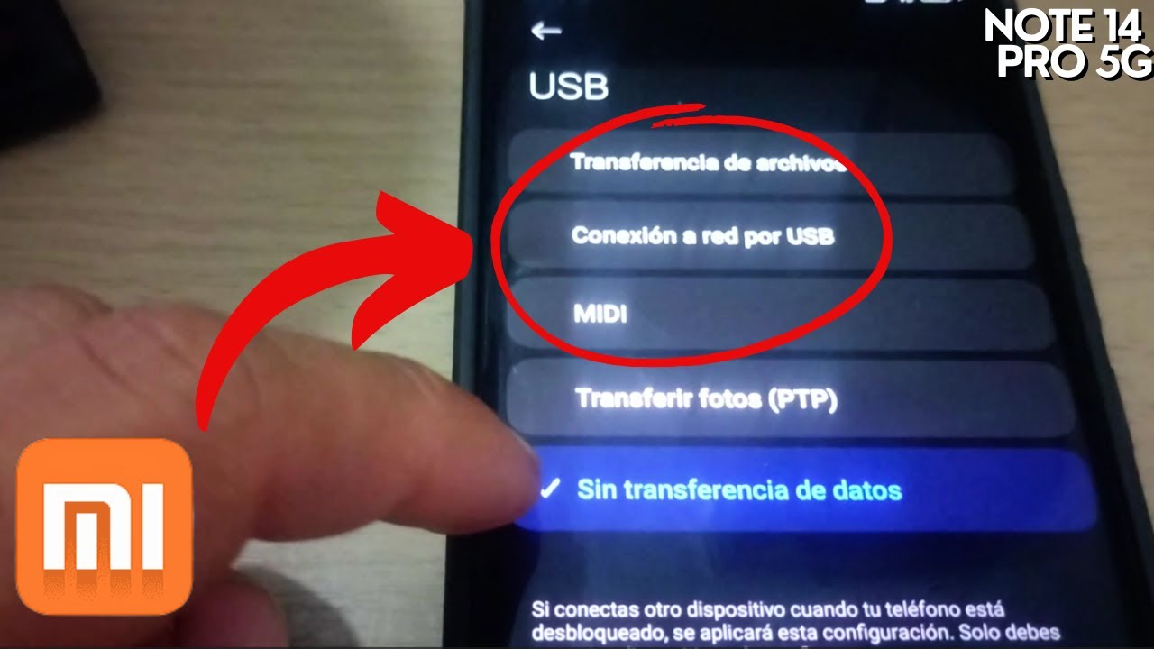 ✅COMO HABILITAR LA TRANSFERENCIA de archivos USB en Xiaomi/Cómo pasar archivos Redmi Note 14PRO a PC
