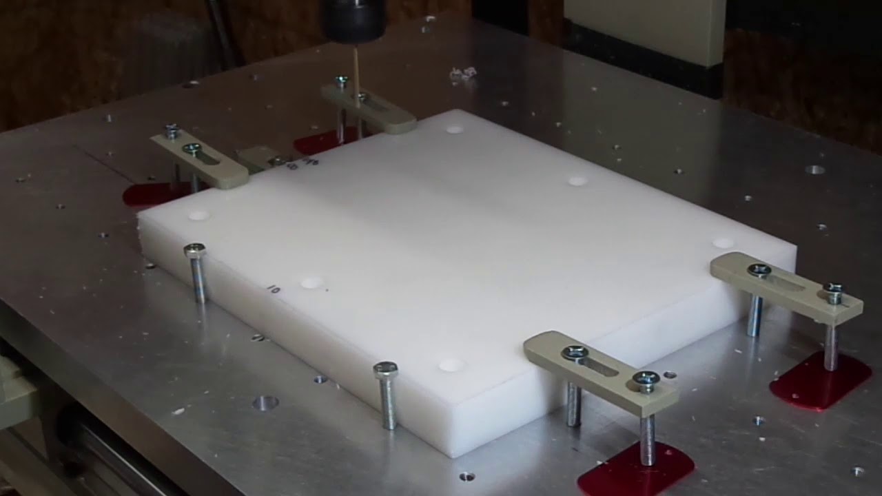 6040 CNC Vacuum Fixture plate part 1