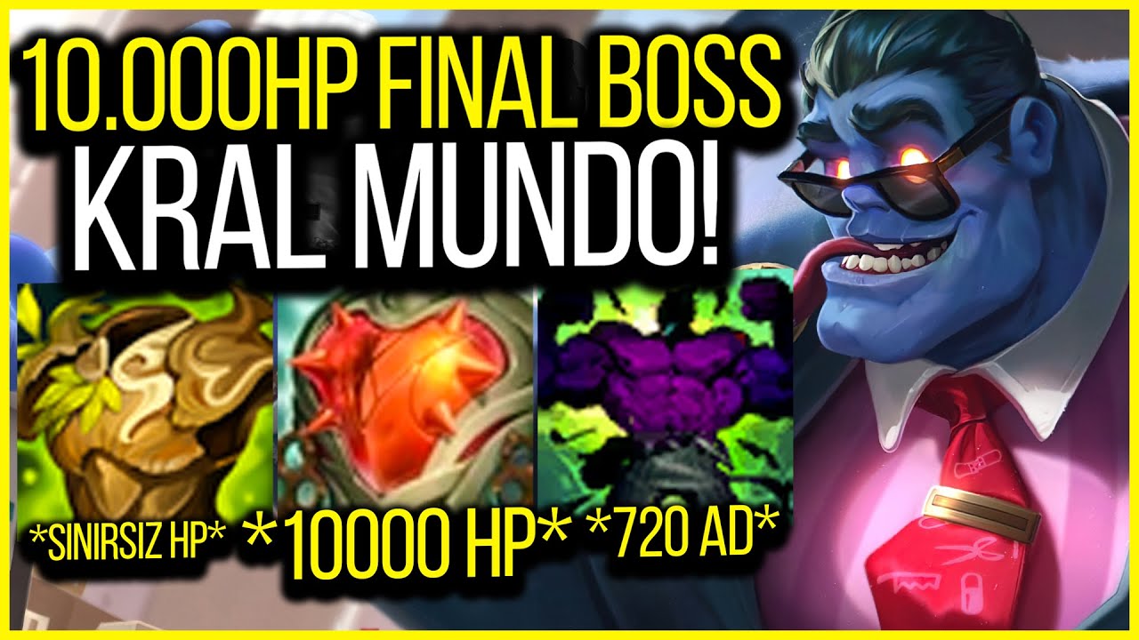 💪 BASE’DE TEKLEYEN 10K HP DR. MUNDO SORUNSALI 💪