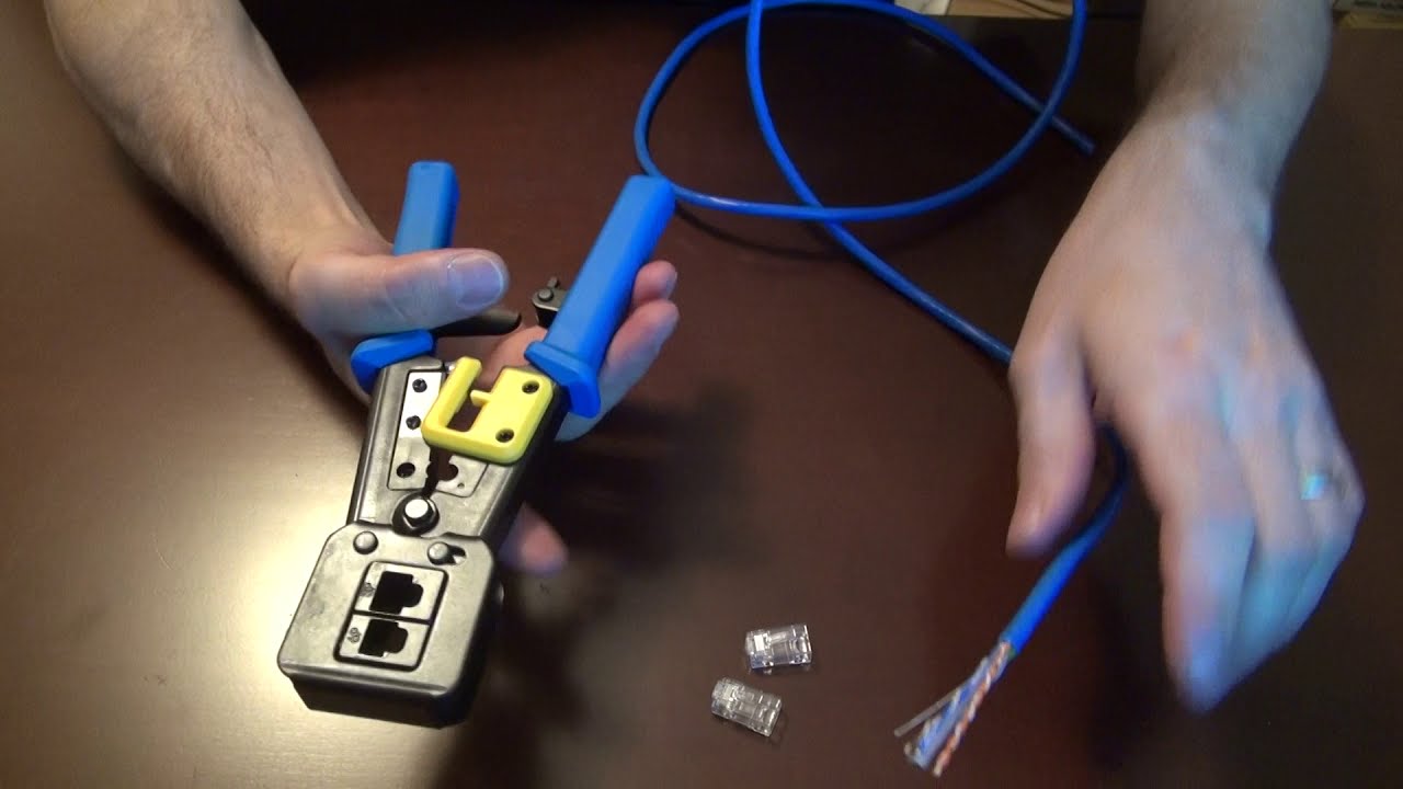How To Make a crossover Cables - Cat5E and Cat6