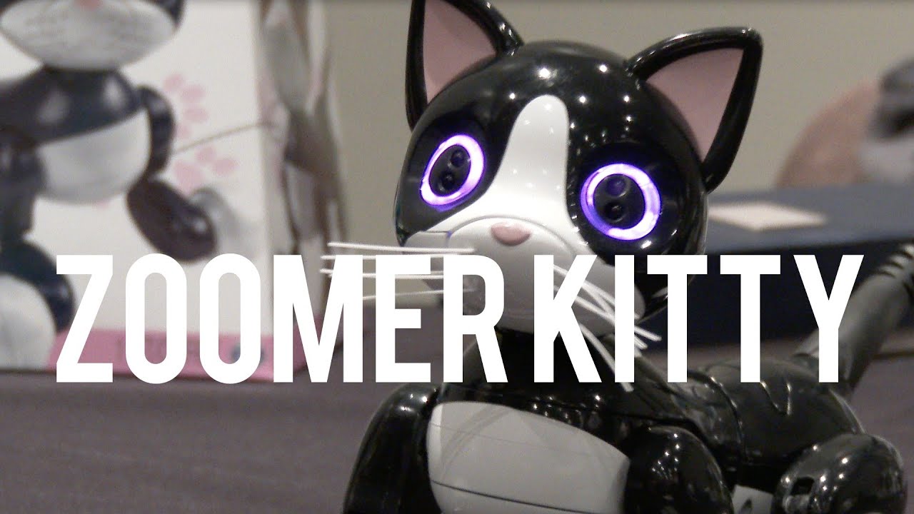 Zoomer Kitty at the New York Toy Fair 2015