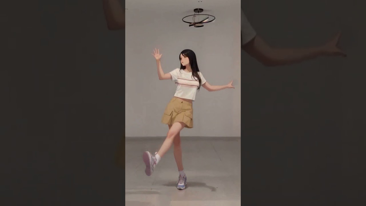 Cute chinese AI cover dance 26 