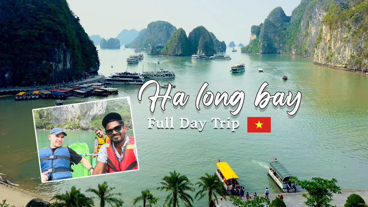 EP #4 🇻🇳 Ha Long Bay Full-Day Cruise  | Vietnam Travel vlog malayalam | Hidden Gems | Sung Sot Cave