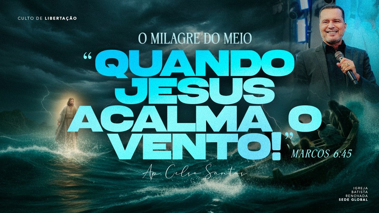 CULTO DE LIBERTAÇÃO | SEXTA-FEIRA 13/02/2026  - AP. CELSO SANTOS.