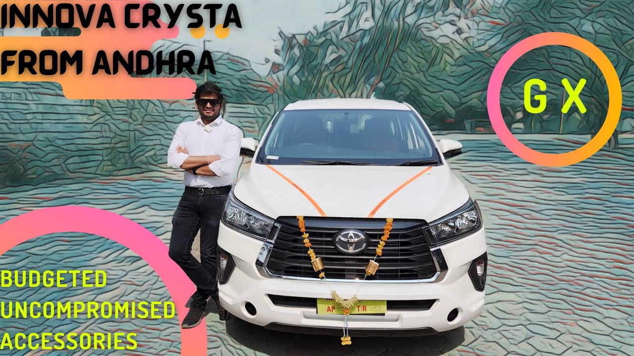 INNOVA CRYSTA FROM ANDHRA WITH THE BUDGETED YET UNCOMPROMISED ACCESSORIES! #9550010888
