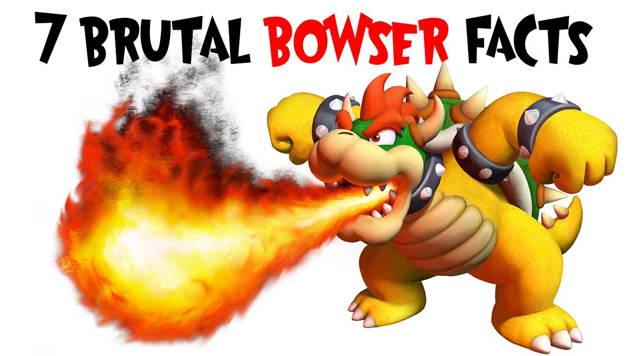 7 Brutal Bowser facts - King Koopa Chaos!