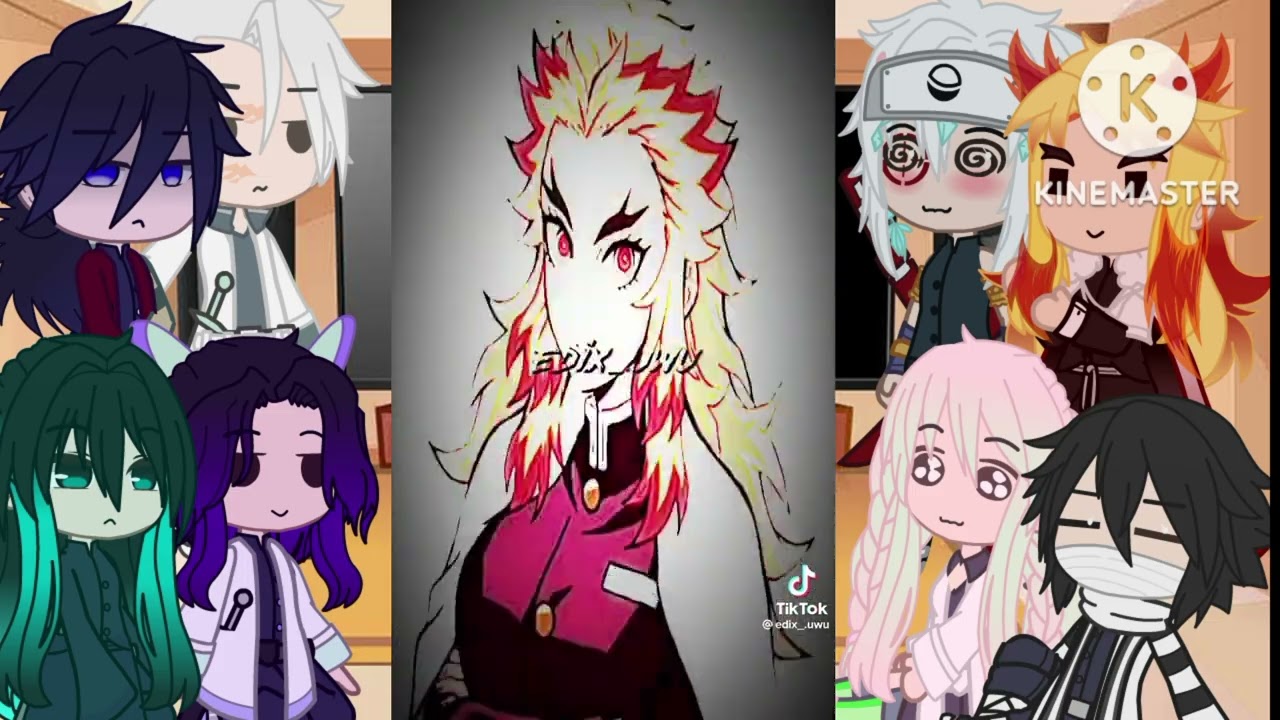 Hashiras reaccionan a rengoku fem
