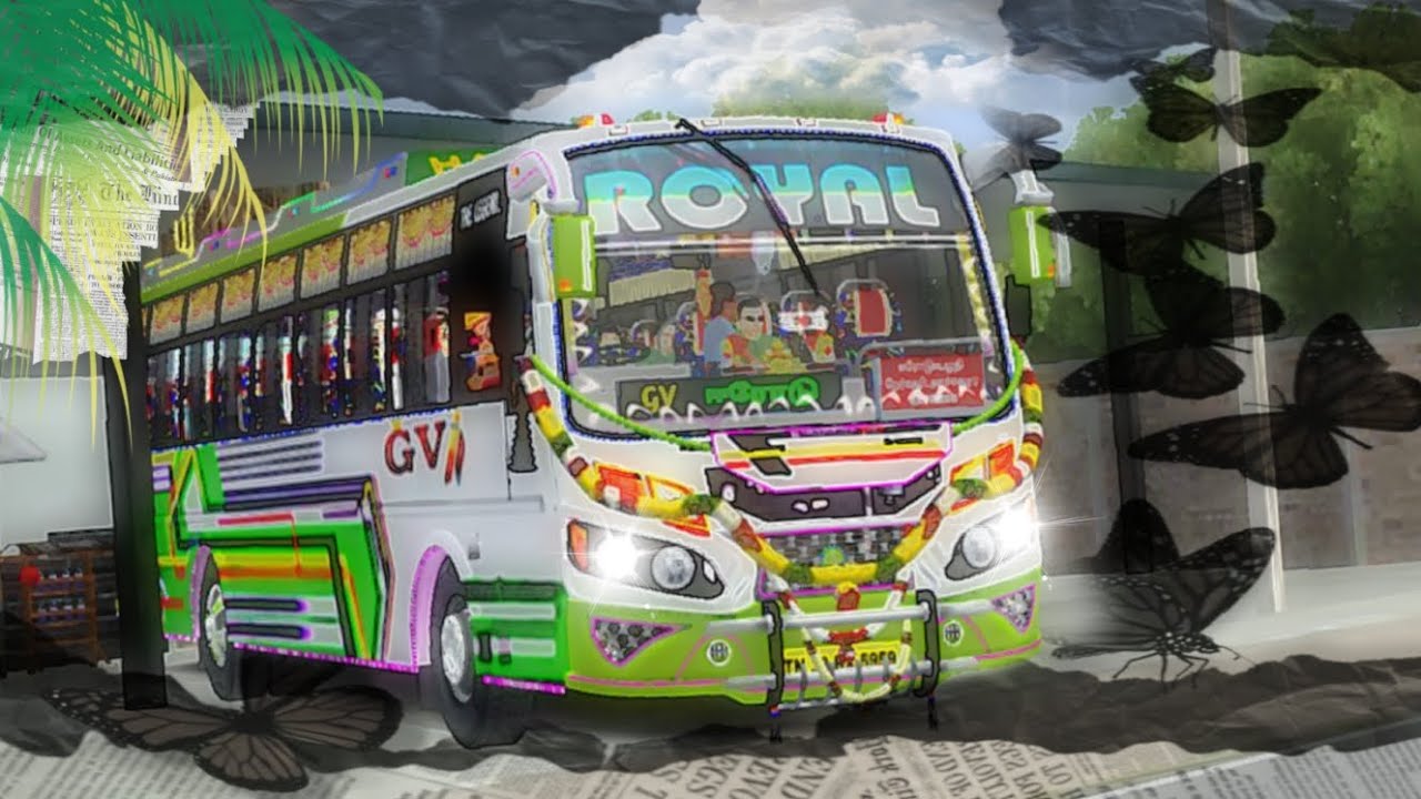 ⚡ROYAL(GV) BUSSID MOD 😍//PVT MOD//@TN_TRICHY_RIDERS13//