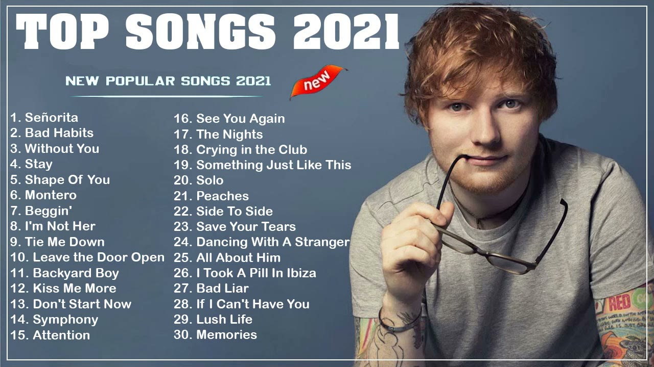 Pop Hits 2021🥬 Ariana Grande, Maroon 5, Ed Sheeran, Rihanna, Billie Eilish, Bruno Mars, Charlie Puth