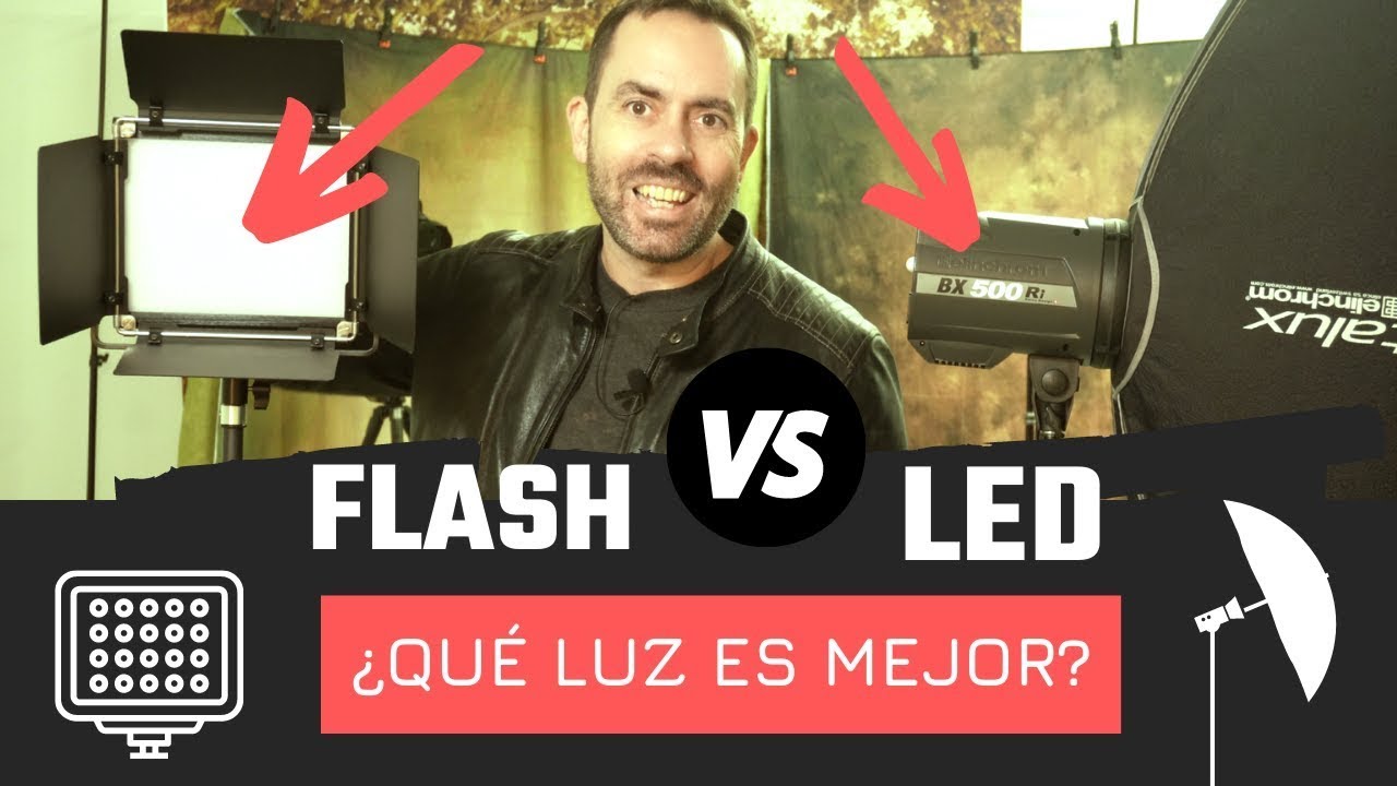 ☘Iluminación Fotográfica: ¿FLASH o panel LED?