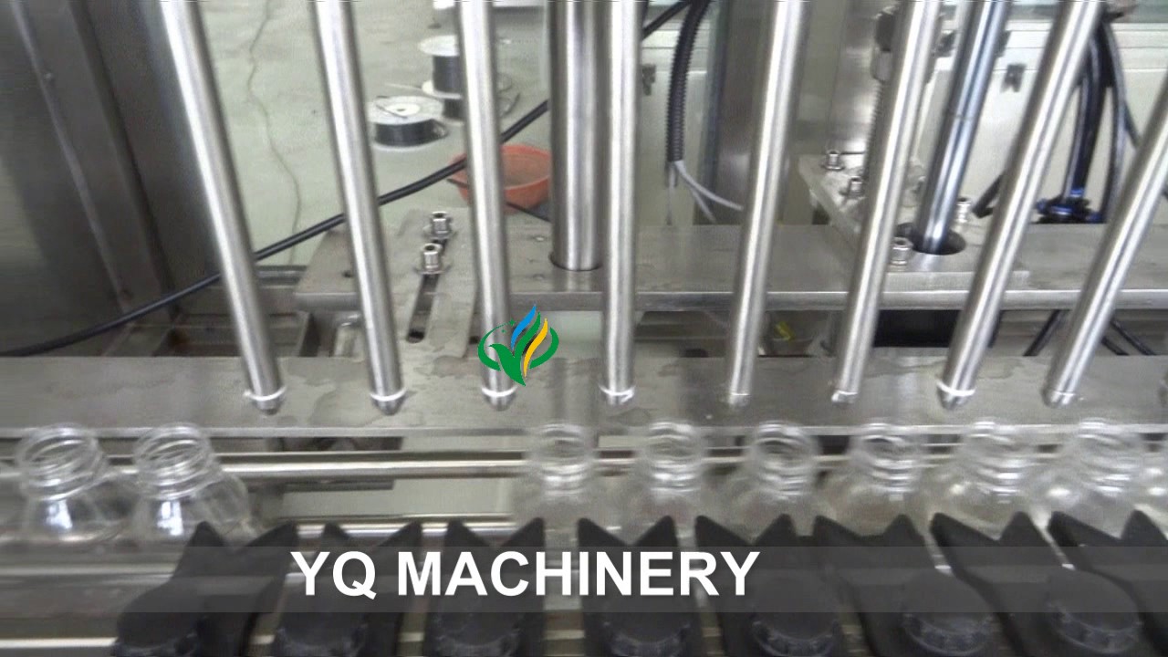 small bottle unscrambler volumetric liquid filler and cap closing machine| vial liquid filling line