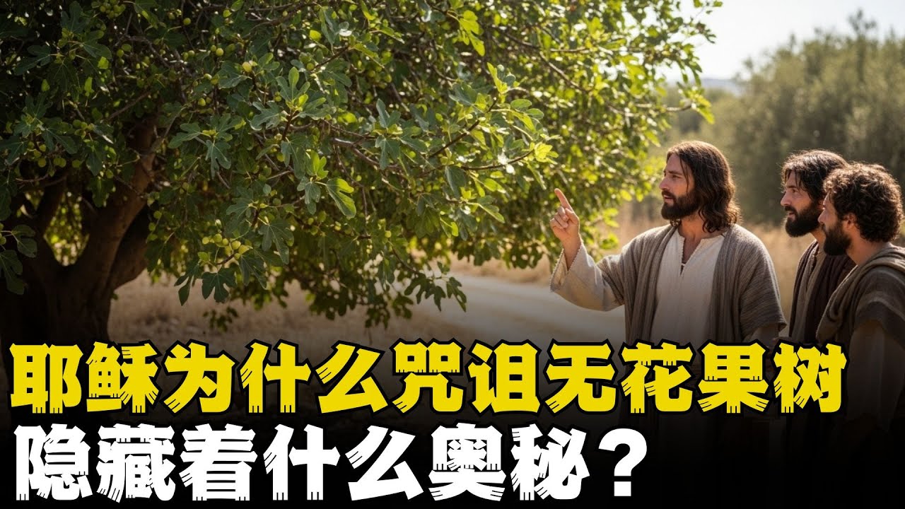 经文解读：耶稣为什么咒诅无花果树？