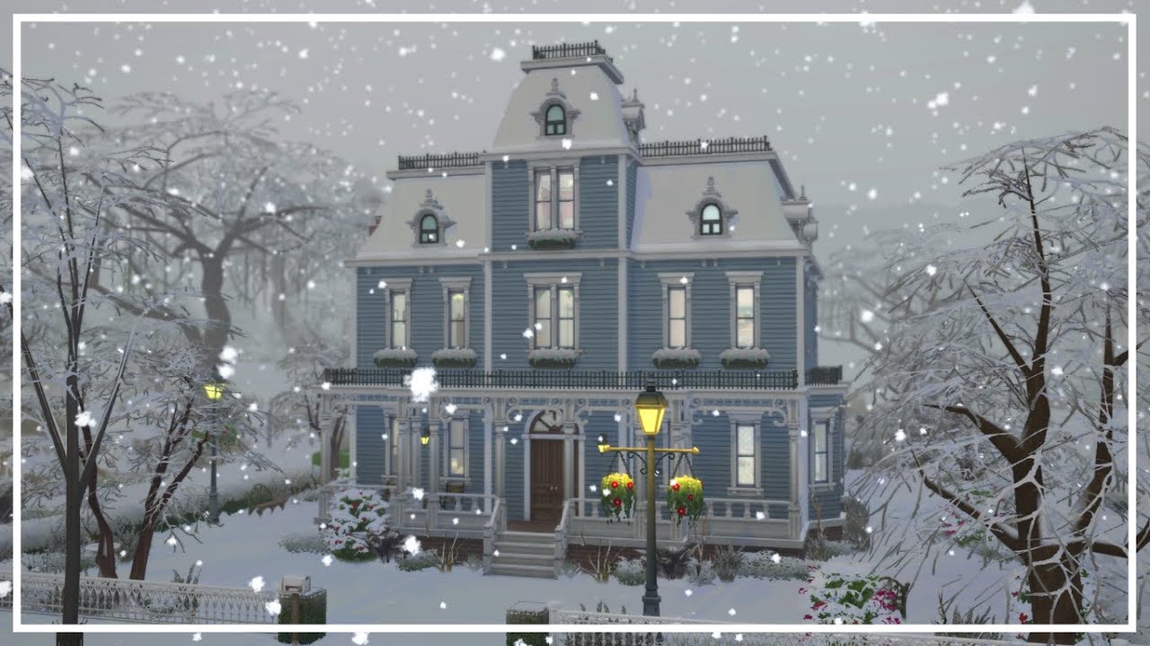Second Empire Victorian | The Sims 4 Speed Build | SimmerNick
