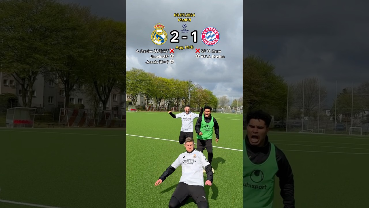 Real Madrid - Bayern Munich UCL Semi-Final  in 2024 🔥 #championsleague #realmadrid #bayernmunich
