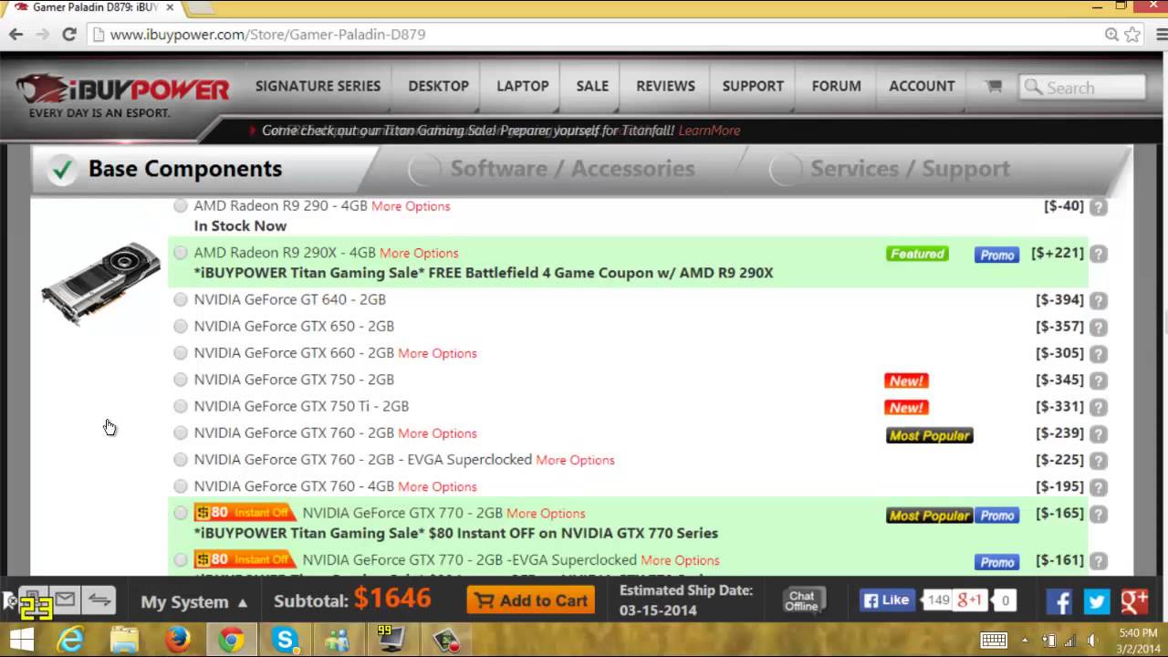 CUSTOMIZING MY NEXT GAMING COMPUTER!!!